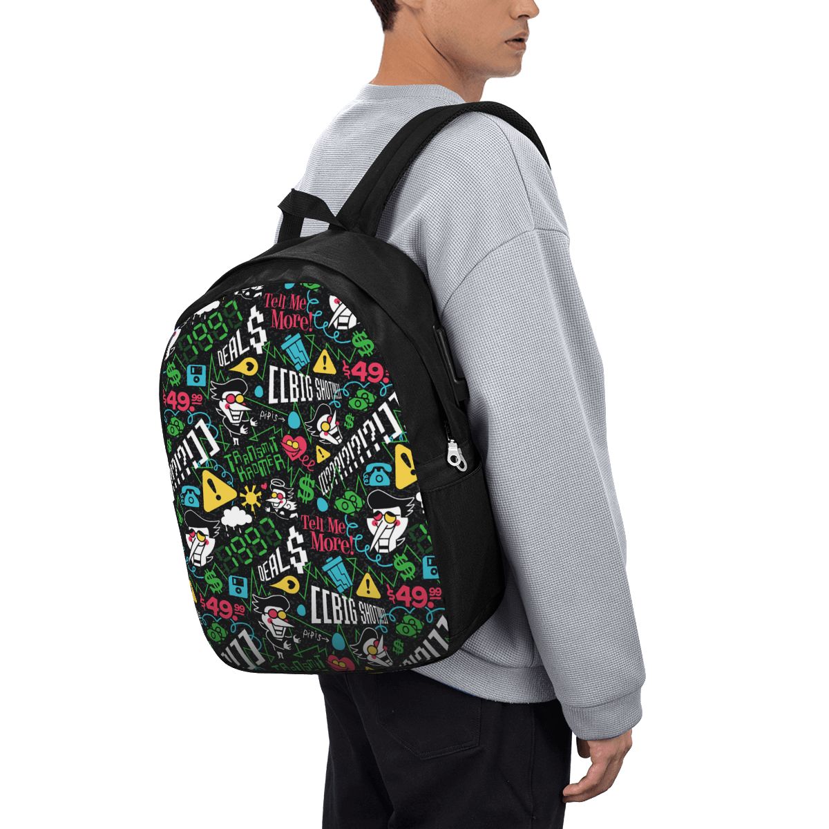 Women Bags College - Deltarune SPAMTON G Zaino da viaggio