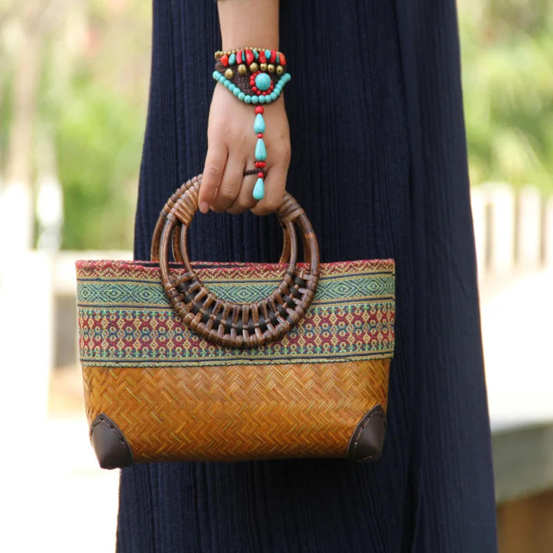 Women Bags Vietnam - Borsa Artigianale Giapponese Retrò in Bambù