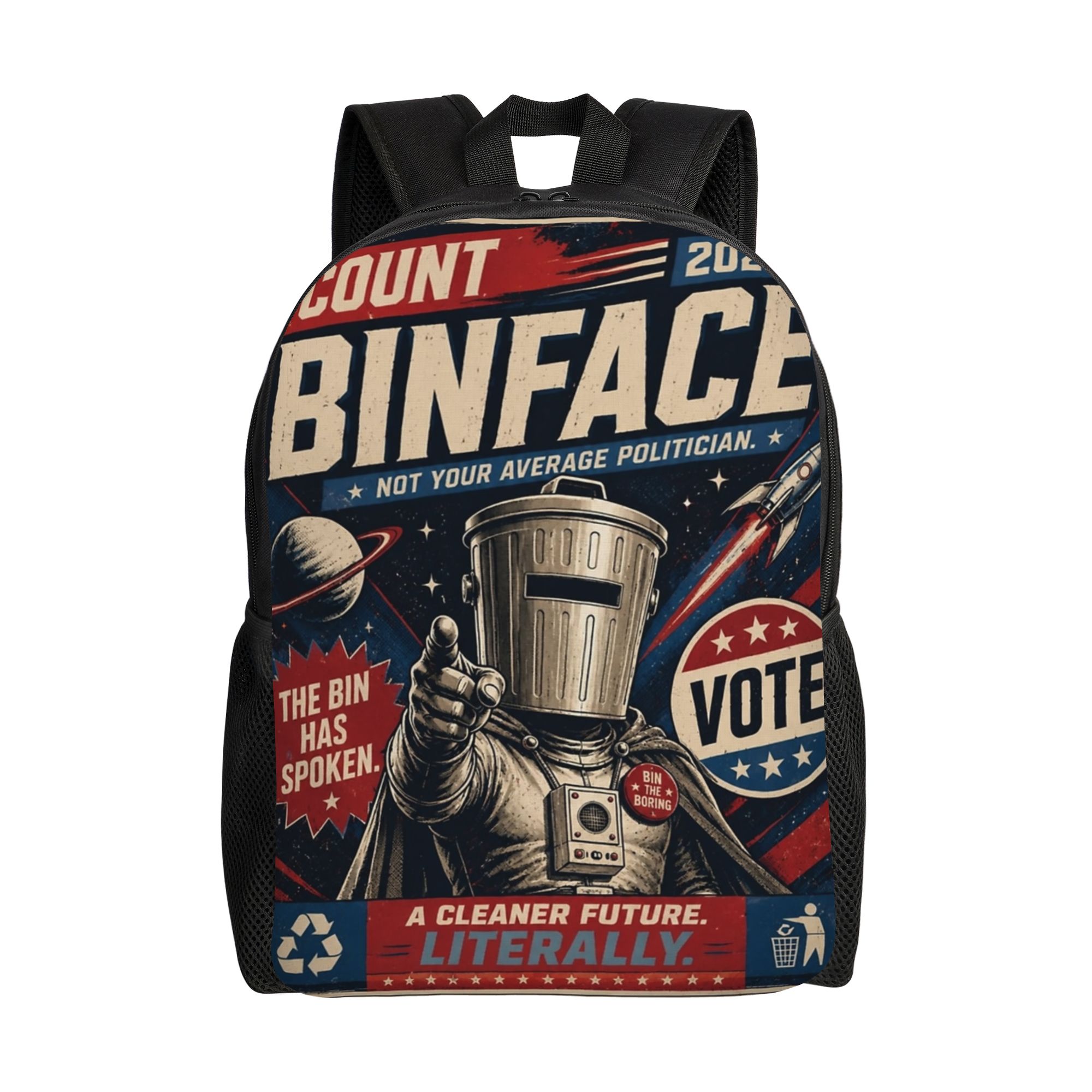 Women Bags In Uk - Zaino Count Binface Vote Binface UK