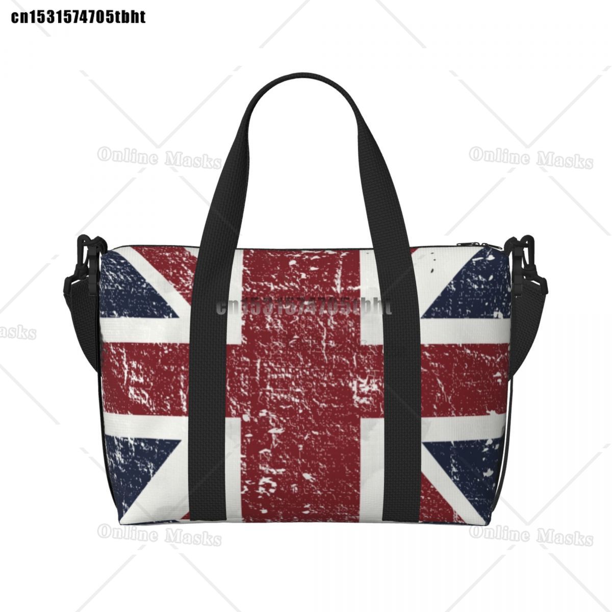 Women Bags In Uk - Borsa tote da donna con bandiera