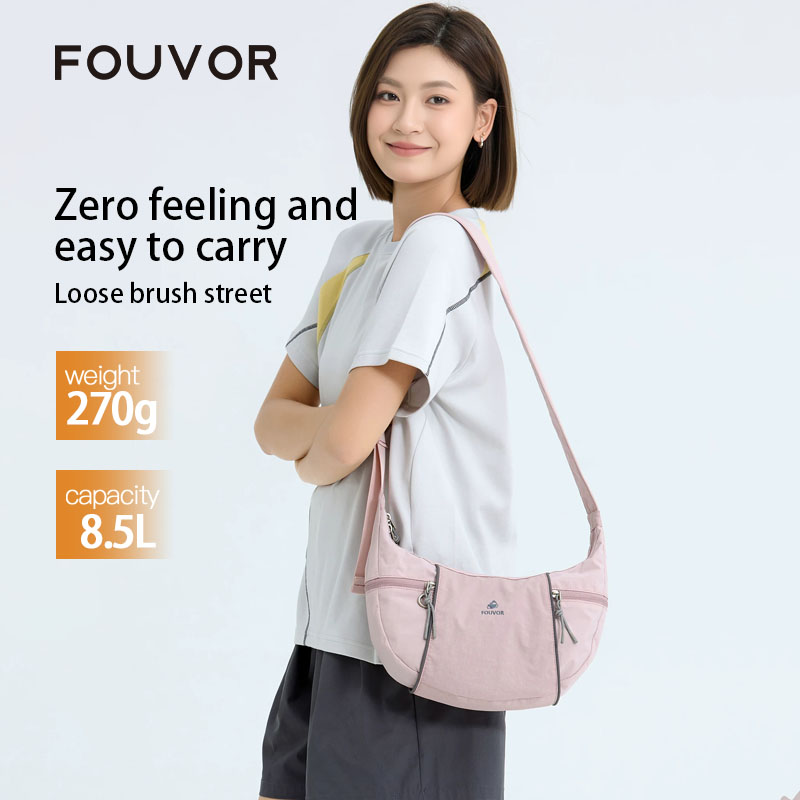Women Bags With Laptop Compartment - Borsa a Tracolla Impermeabile in Nylon