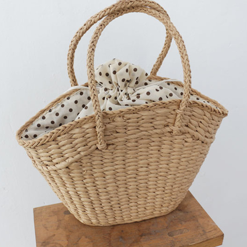 Basket Bag Wicker - Borse a mano da donna in