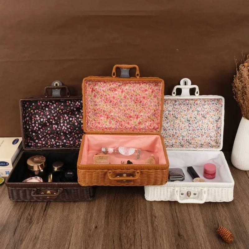 Basket Bag Wicker - Valigia di vimini fatta a mano