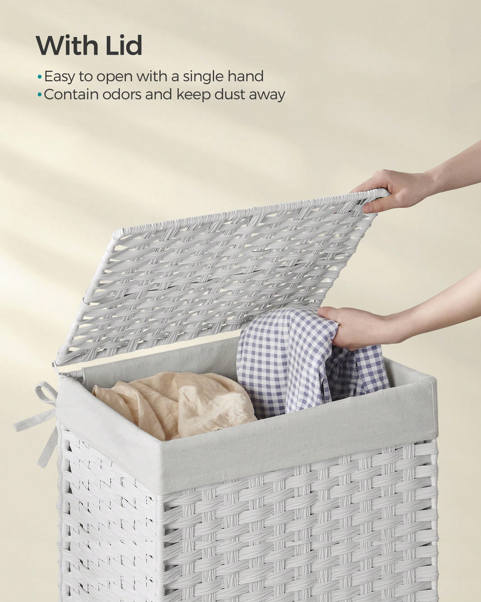 Cesto per la Biancheria da 90L - Basket Bag Wicker recensione e prezzo