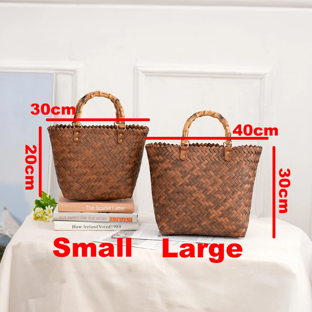 Borse da donna vintage in ratt - Basket Bag Wicker recensione e prezzo