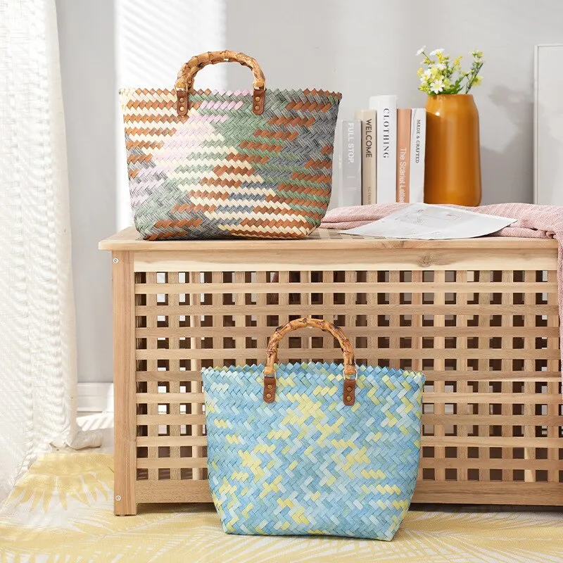 Borse da donna vintage in ratt - Basket Bag Wicker recensione e prezzo