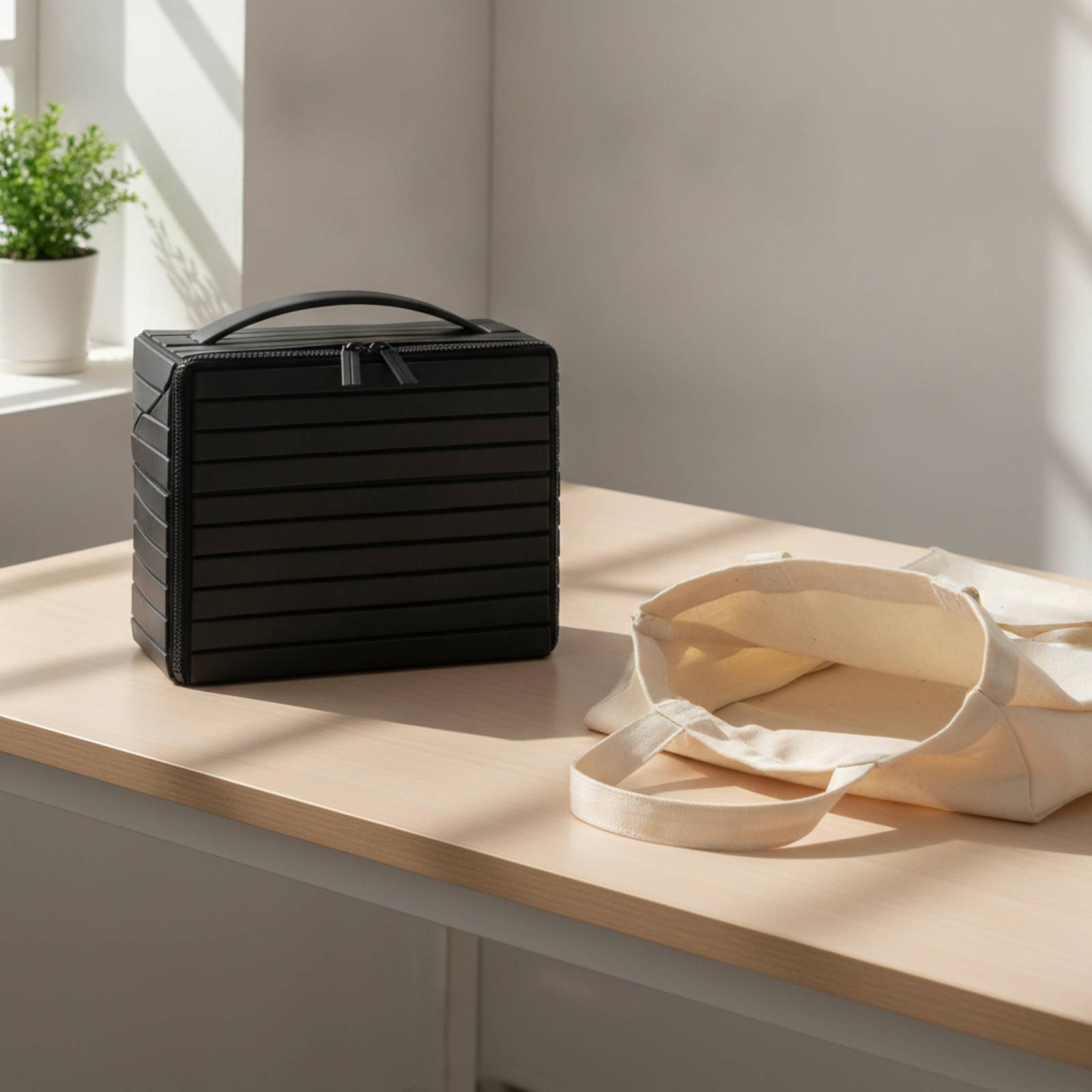 Borsa per Cosmetici con Manico - Box Bag Rigid recensione e prezzo