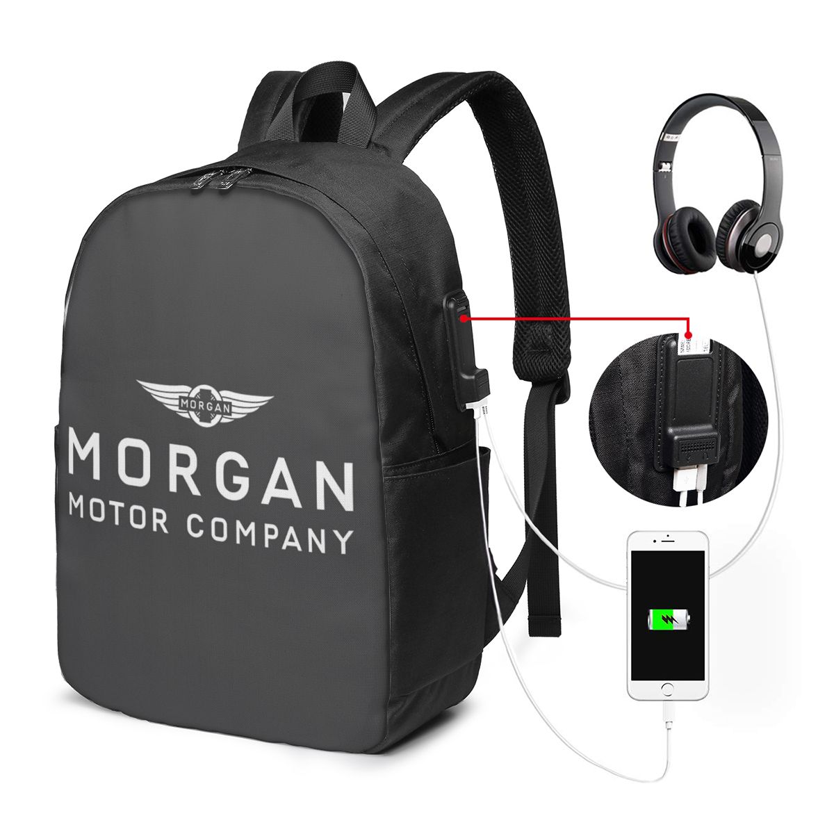 Zaino Morgan Motor Car Company - Women Bags College recensione e prezzo