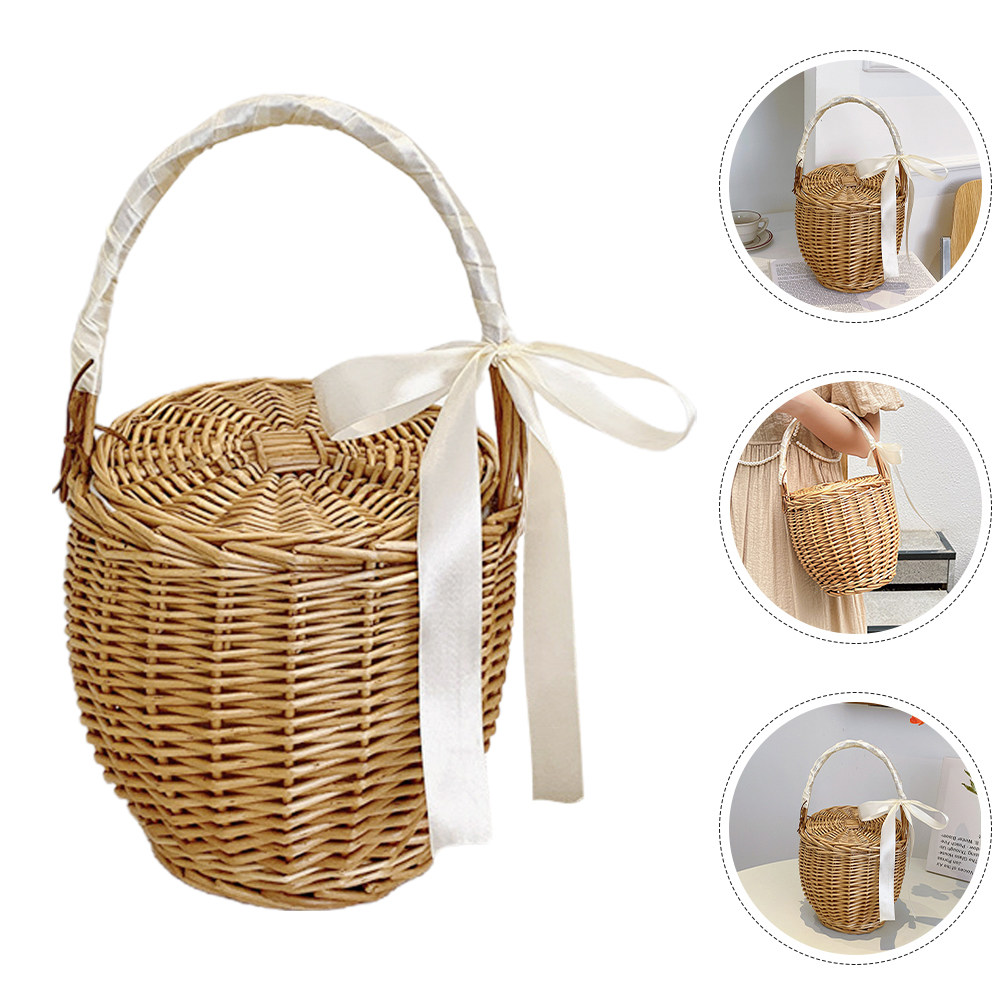 Cesto da Picnic Intrecciato St - Basket Bag Wicker recensione e prezzo