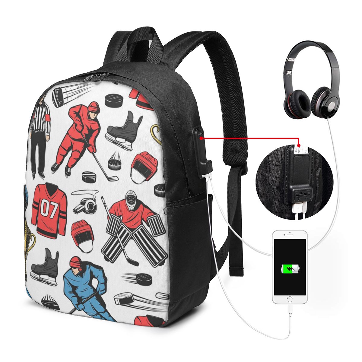 Zaino per giocatori di hockey  - Women Bags College recensione e prezzo
