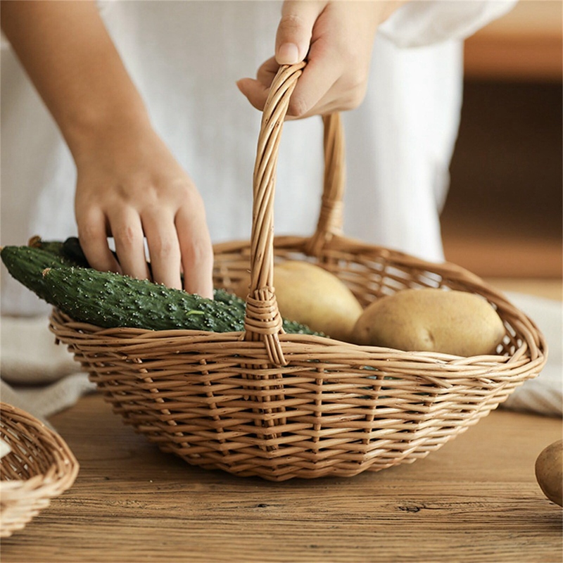 Cestino portaoggetti in vimini - Basket Bag Wicker recensione e prezzo