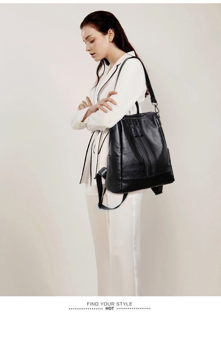 Zaino da donna in morbida pell - Women Bags For College recensione e prezzo