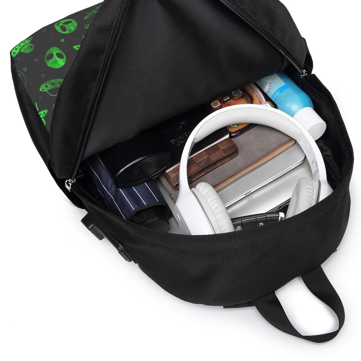 Zaino con motivo Alieni e UFO, - Women Bags College recensione e prezzo