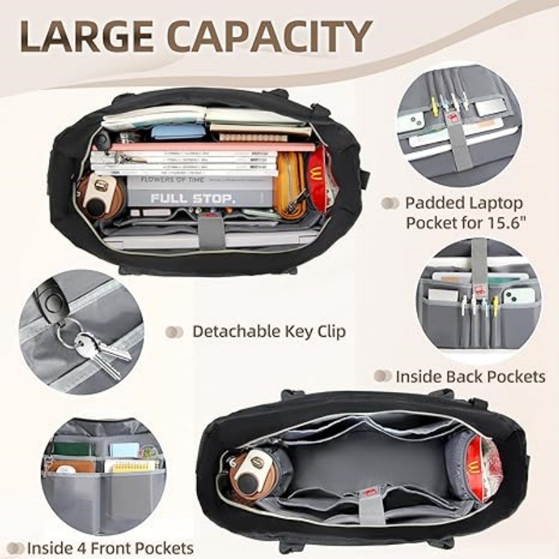 Borsa da Lavoro Grande Capacit - Women Bags With Laptop Compartment recensione e prezzo