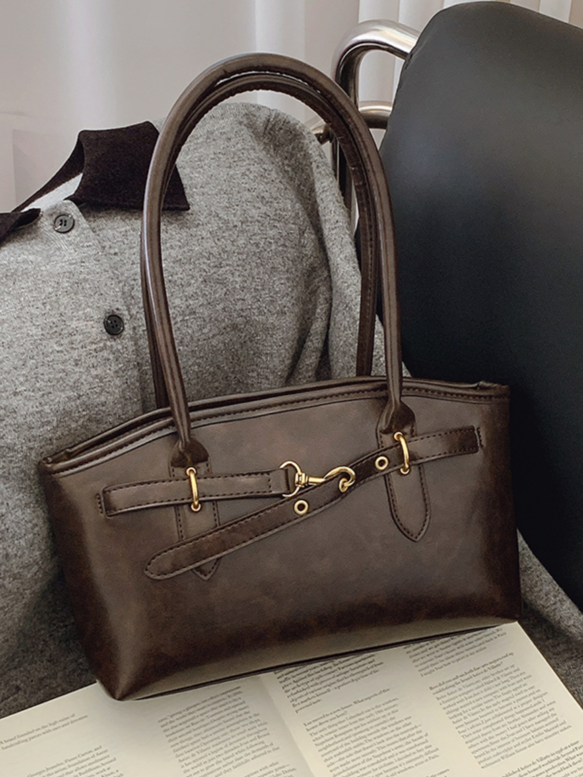 Borsa a tracolla retrò grande  - Women'S Elle Bags recensione e prezzo