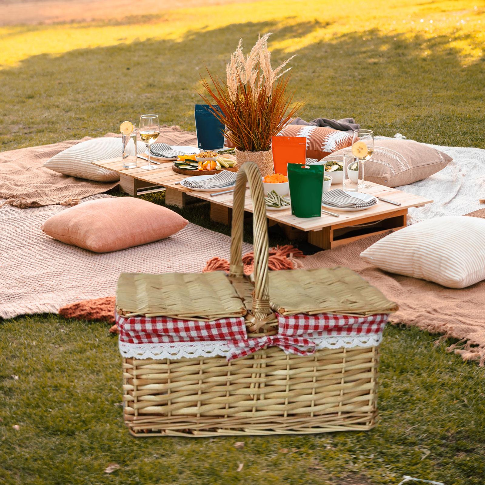 Cestino da picnic Cestino in v - Basket Bag Wicker recensione e prezzo