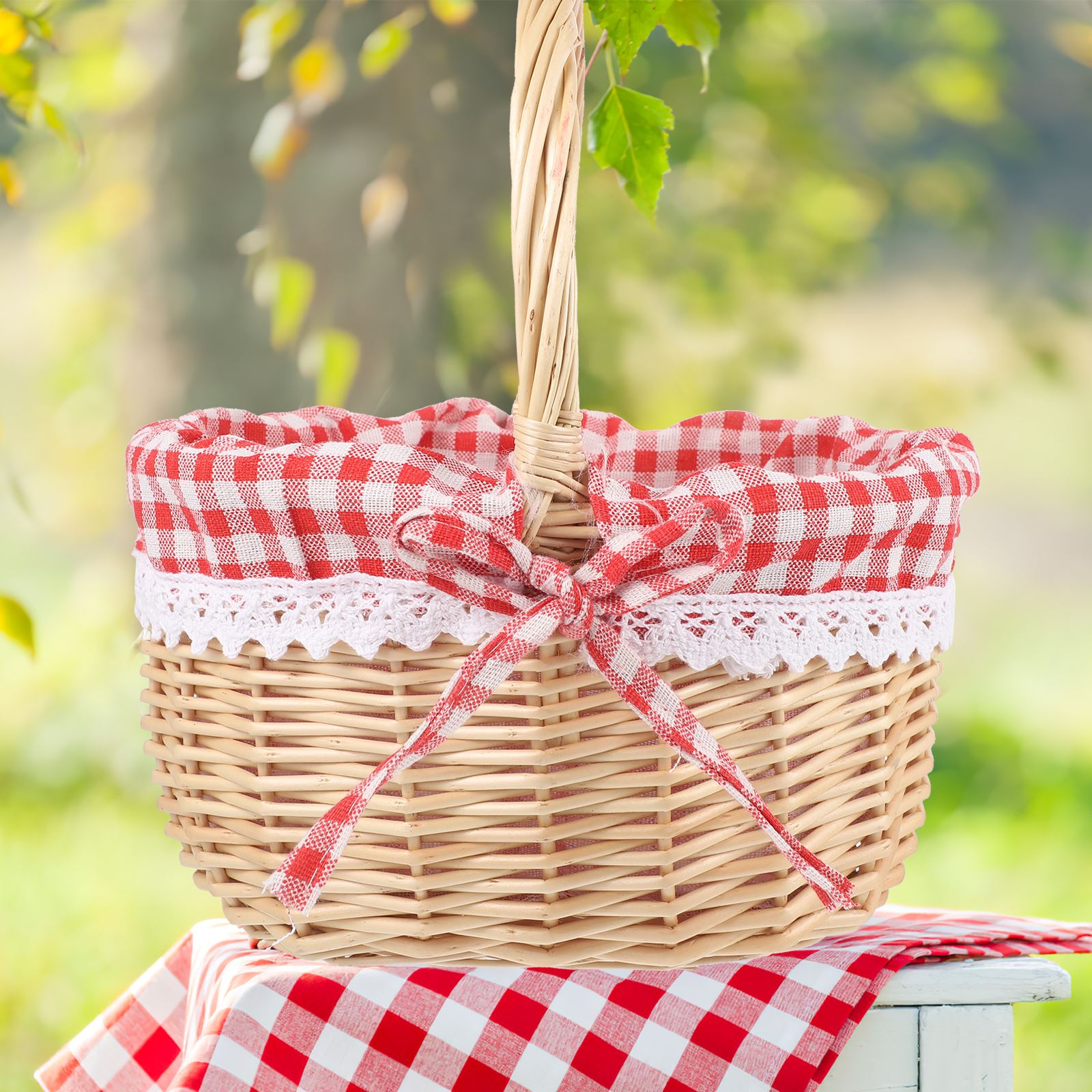 Zerodeko Cappuccetto Rosso Ces - Basket Bag Wicker recensione e prezzo