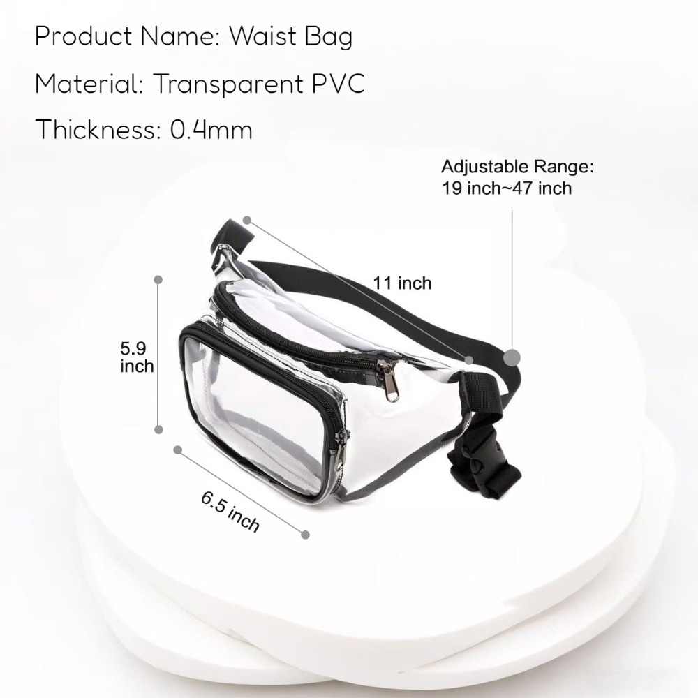 Marsupio Trasparente in PVC Mu - Women Bags Waterproof recensione e prezzo