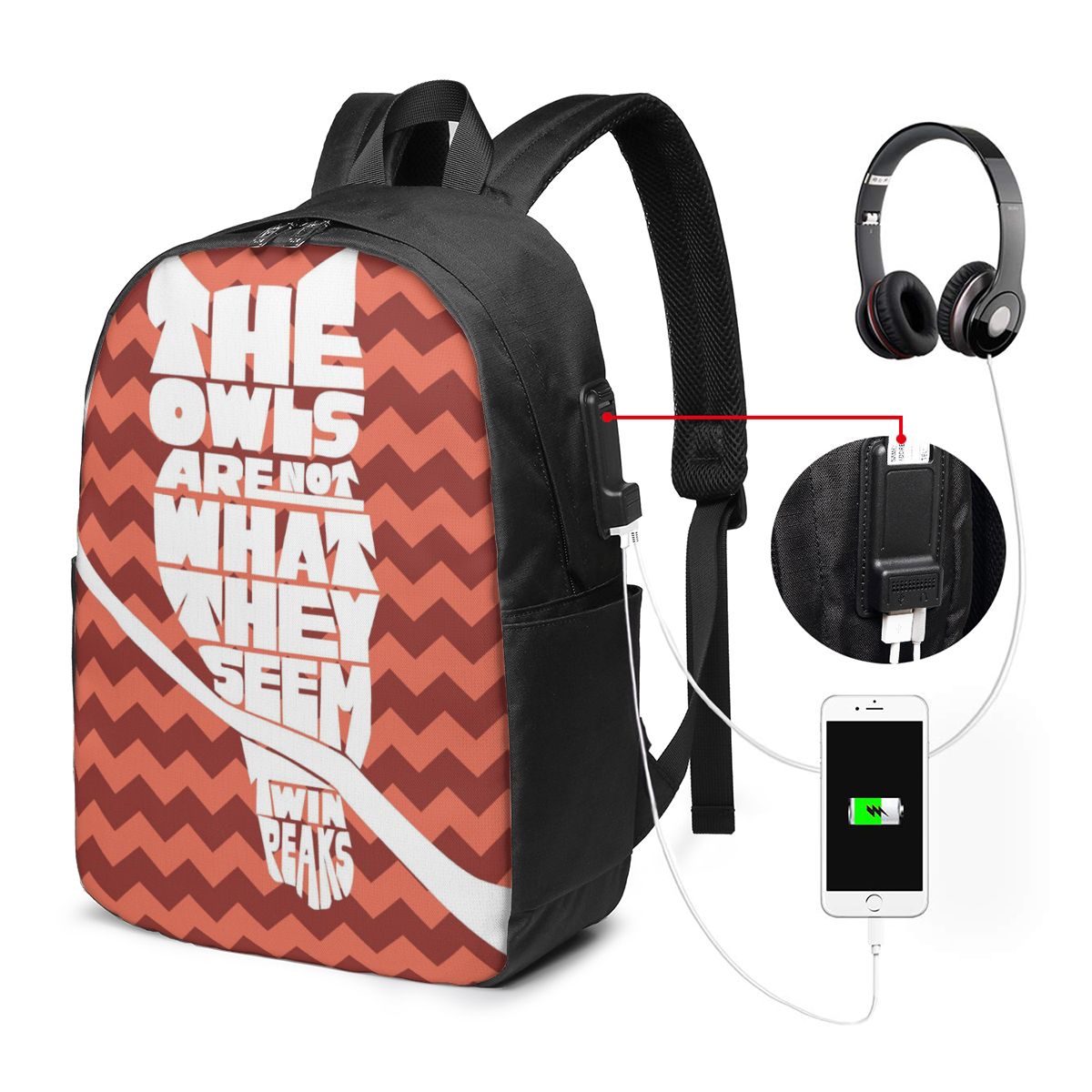Zaino Twin Peaks Red Room, bor - Women Bags College recensione e prezzo