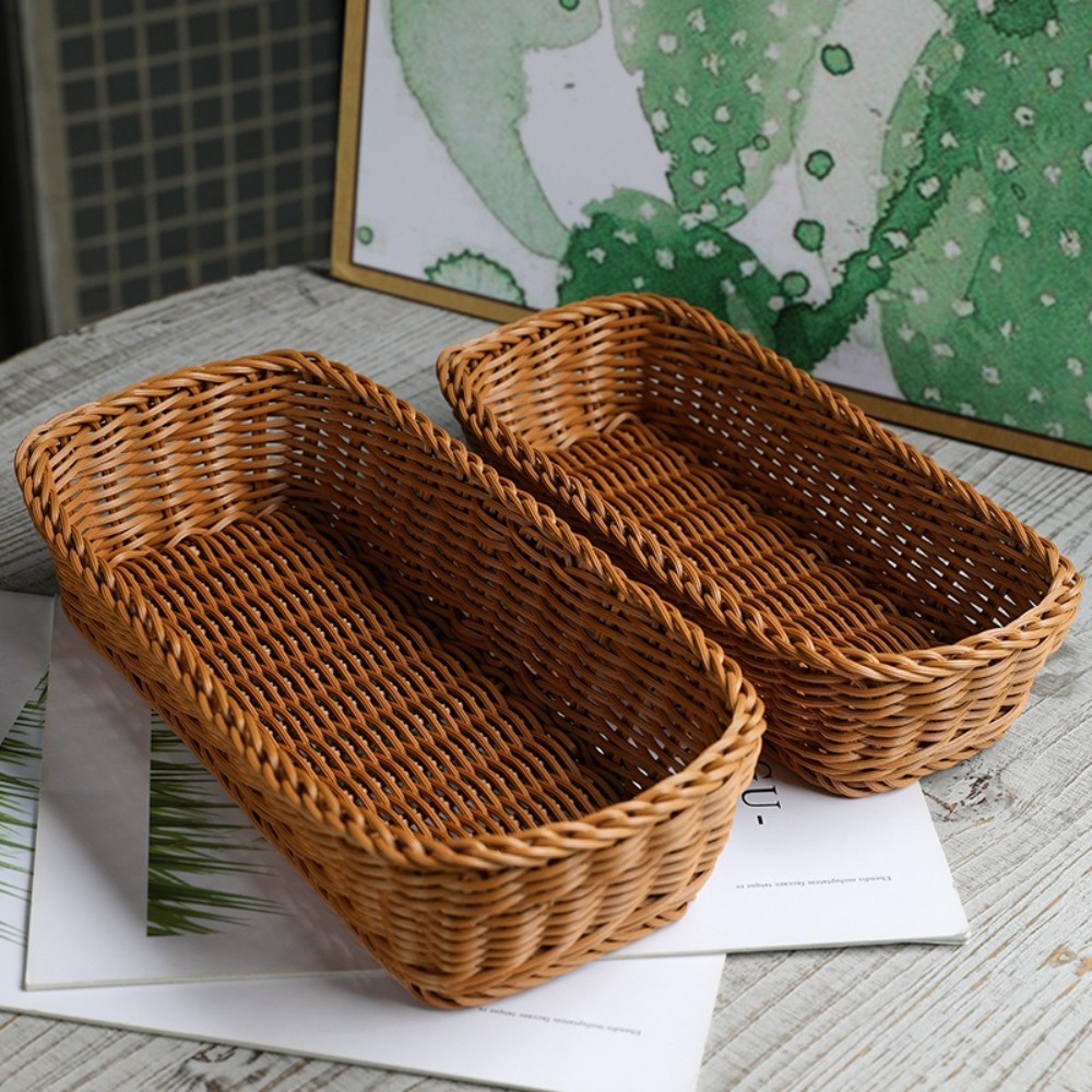 Cestino portaoggetti in finto  - Basket Bag Wicker recensione e prezzo