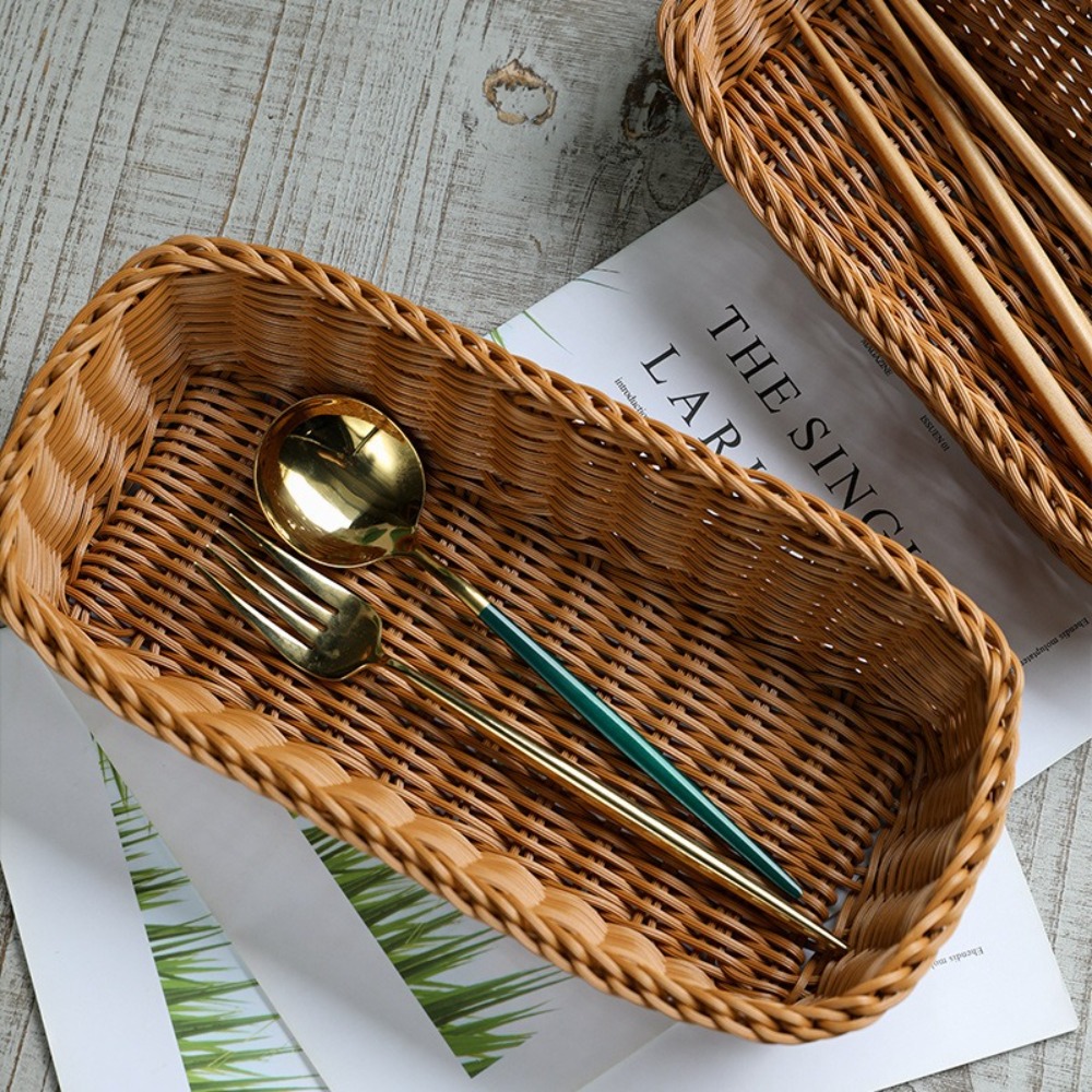 Cestino portaoggetti in finto  - Basket Bag Wicker recensione e prezzo