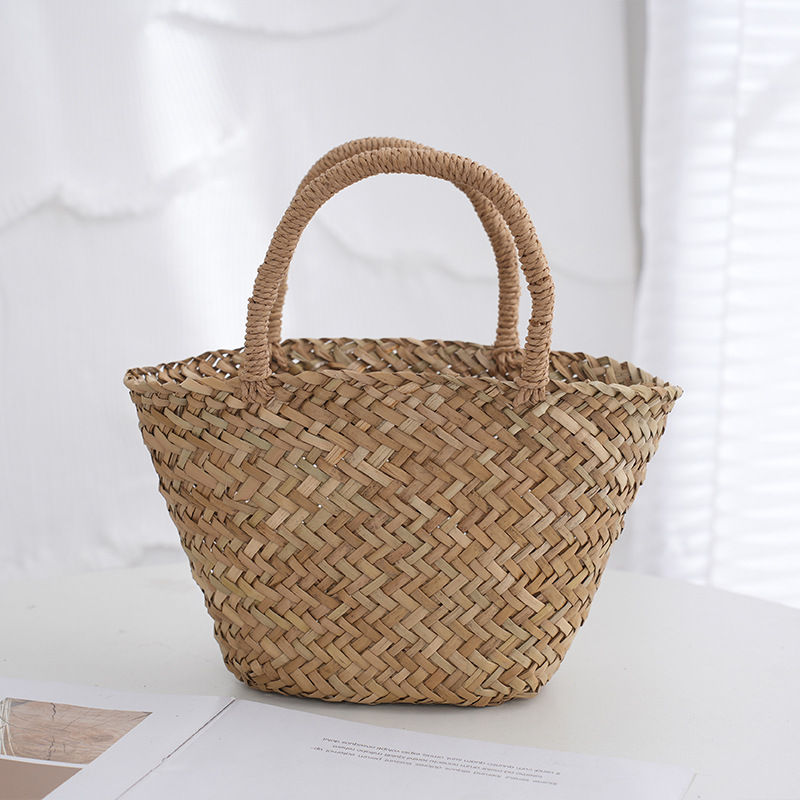 Borsa in Rattan di vimini fatt - Basket Bag Wicker recensione e prezzo