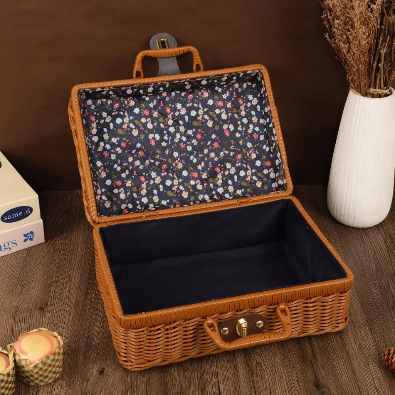 Valigia di vimini fatta a mano - Basket Bag Wicker recensione e prezzo