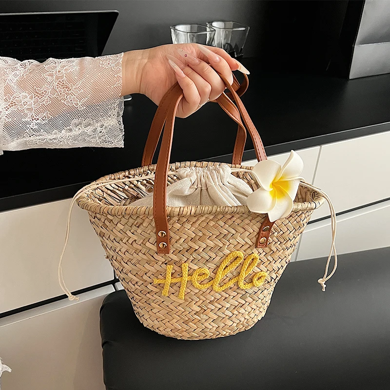 Borse casual in cestino intrec - Basket Bag Wicker recensione e prezzo