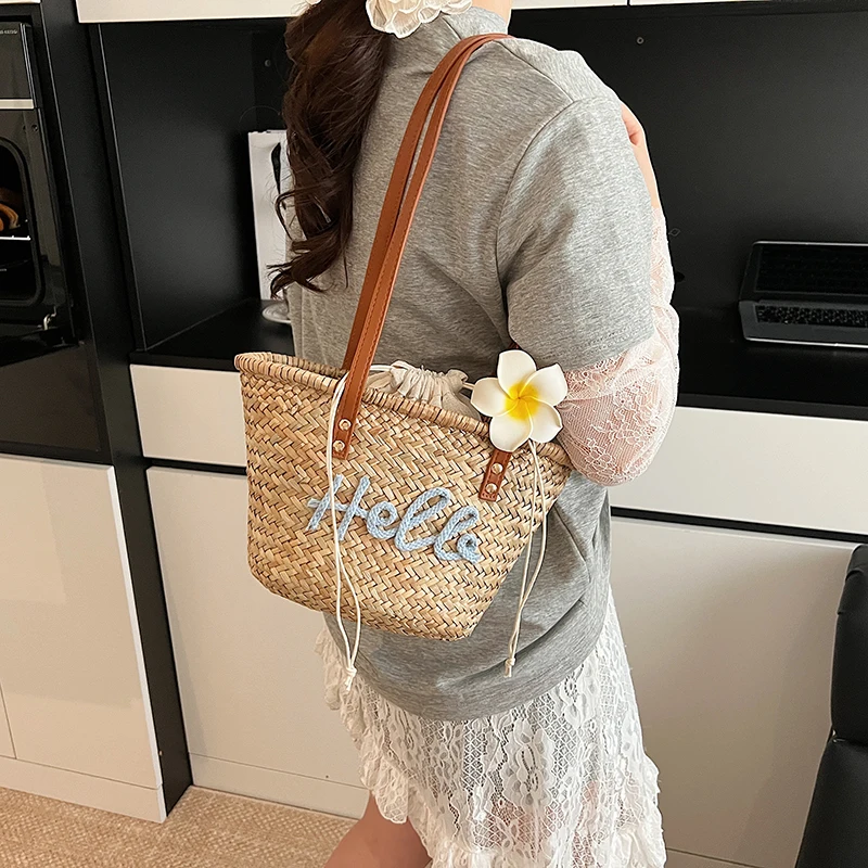 Borse casual in cestino intrec - Basket Bag Wicker recensione e prezzo